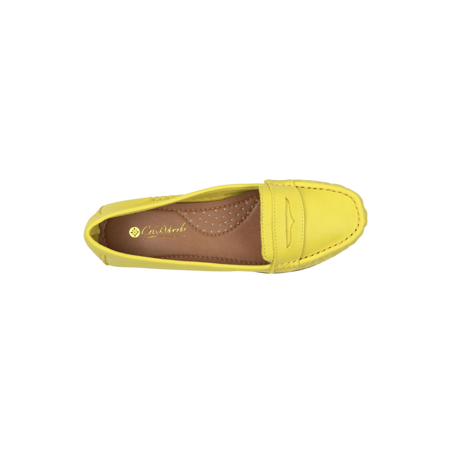 mocassim amarelo