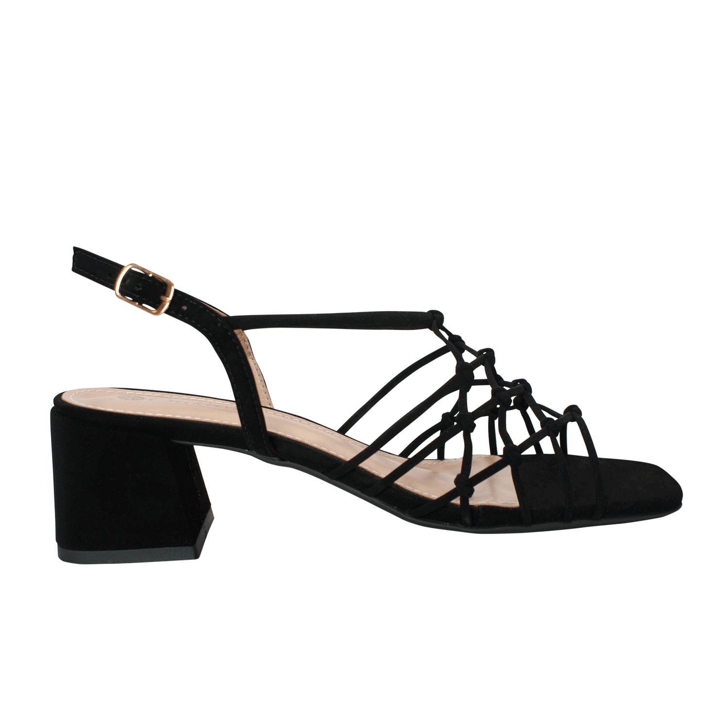 Sand lia M dia Tirinhas Preto crisroberto